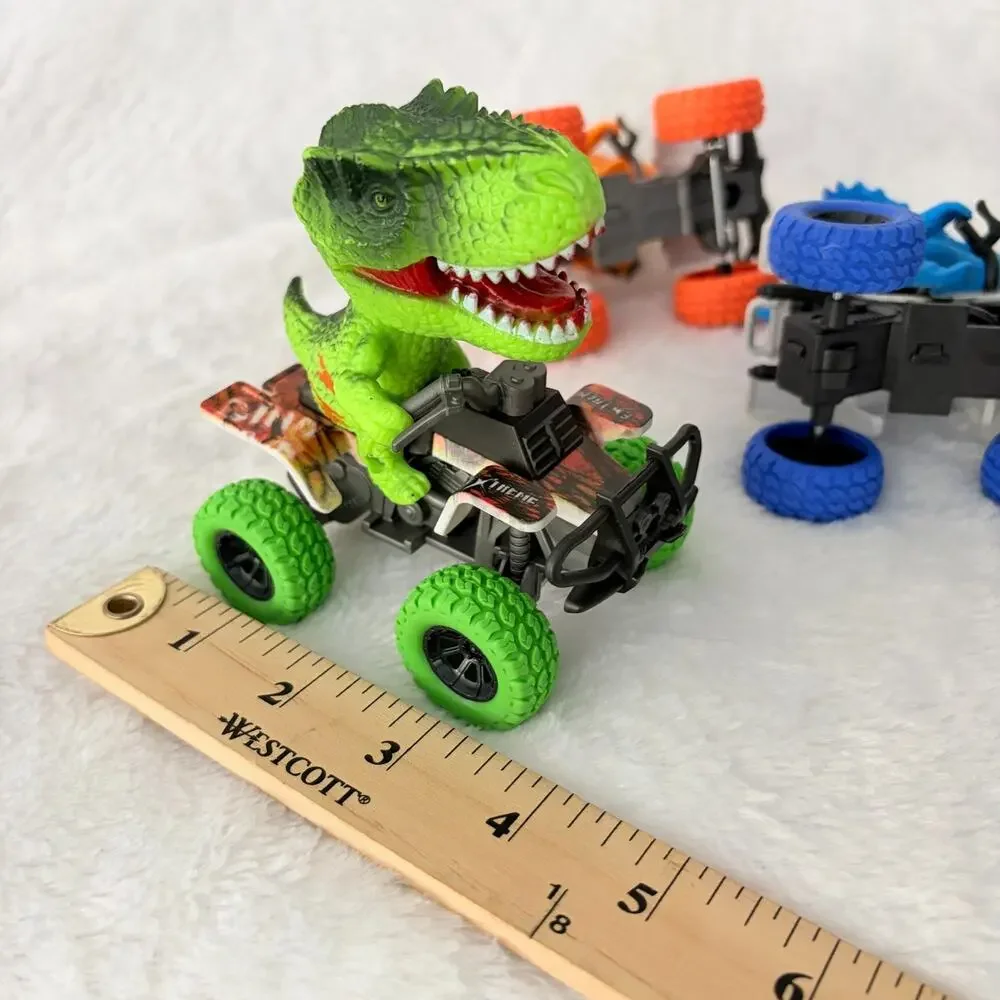 Dinosaur Truck‎ Lot Gift Toy Cas ATV Monster Dino Cars Toddler Children Plastic